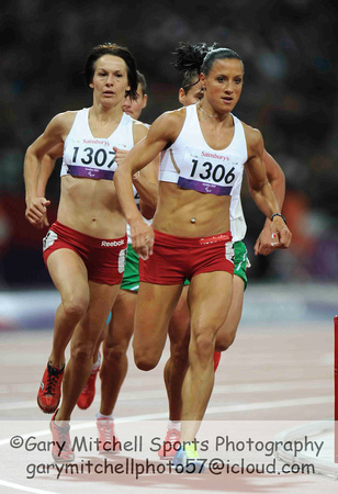 Barbara Niewiedzial (1307) Arieta Meloch (1306) Womens 1500m - T20.  OLP_7109