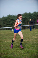 Nicole Ainsworth _ U13 Girl's race _ ECCA 2016  _28450