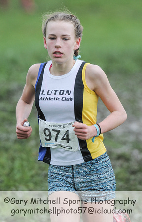 Elizabeth Bentham _ U15's Girls race _ 22399