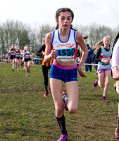 Nicole Ainsworth _ U13 Girl's race _ ECCA 2016  _28444