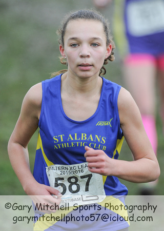 Amber Bavister _ U15's Girls race _ 22407