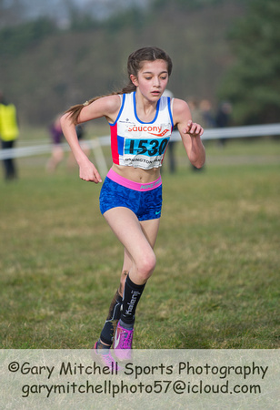Nicole Ainsworth _ U13 Girl's race _ ECCA 2016  _28448