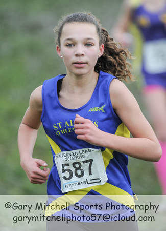 Amber Bavister _ U15's Girls race _ 22408