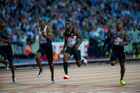 James Dasaolu _ Marvin Bracy _ Michael Rodgers _ Men 100m Semi - Final _ 124879