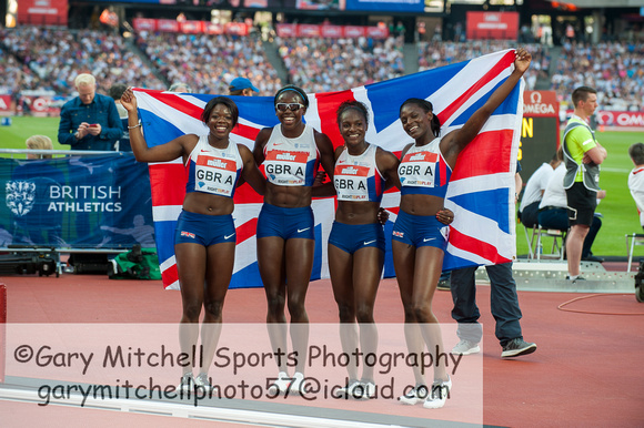 GB Women A Team 100m Relay _ 124627