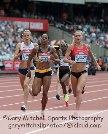 Lynsey Sharp _  Shelayna Oskan-Clarke _  Molly Ludlow _ Women's 800m Final _ 125582