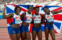 GB Womens 4x100m _ 120460