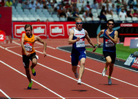Jelmar Bos _ Rhys Jones _ Iosanas Gantes _ Men's 100m T37 _ 128356