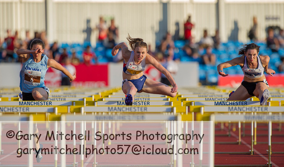 Mollie Courtney _ Women 100m Hurdles _ Manchester International _ 133416