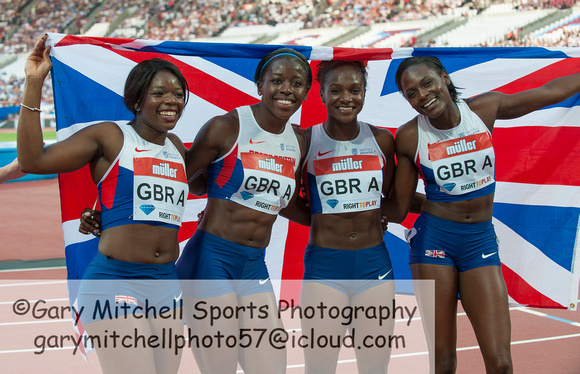 GB Women A Team 100m Relay _ 124634