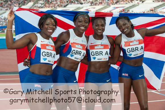 GB Women A Team 100m Relay _ 124630