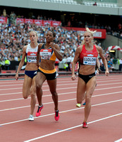 Lynsey Sharp _  Shelayna Oskan-Clarke _  Molly Ludlow _ Women's 800m Final _ 125587