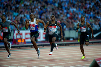 James Dasaolu _ Marvin Bracy _ Michael Rodgers _ Men 100m Semi - Final _ 124877