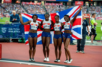 GB Women A Team 100m Relay _ 124628