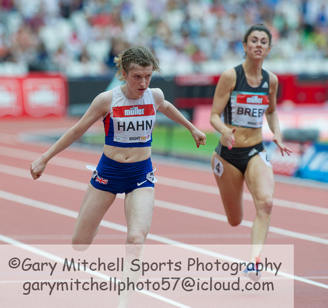 Sophie Hahn _ Olivia Breen _ Women's 100m T38 _ 128469