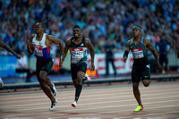 James Dasaolu _ Marvin Bracy _ Michael Rodgers _ Men 100m Semi - Final _ 124881