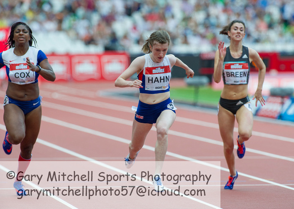 Sophie Hahn _ Olivia Breen _ Women's 100m T38 _ 128468