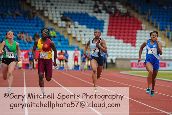 Lukesha Morris _ Senior Girls 100m _ 195307