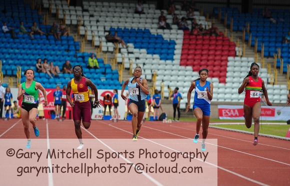 Lukesha Morris _ Senior Girls 100m _ 195305