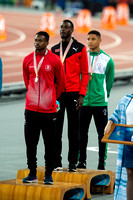 Men's 200m Medal Presentation