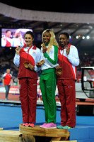 Jodie Williams _ Blessing Okagbare Bianca Williams, Womens 200m Medal Ceremony_10451