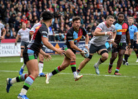 Harlequins v Saracens, Gallagher Premiership Round 4 Derby Weekend Match 2024