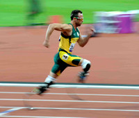 Oscar Pistorius.  Mens 400m - T44.  OLP_0622