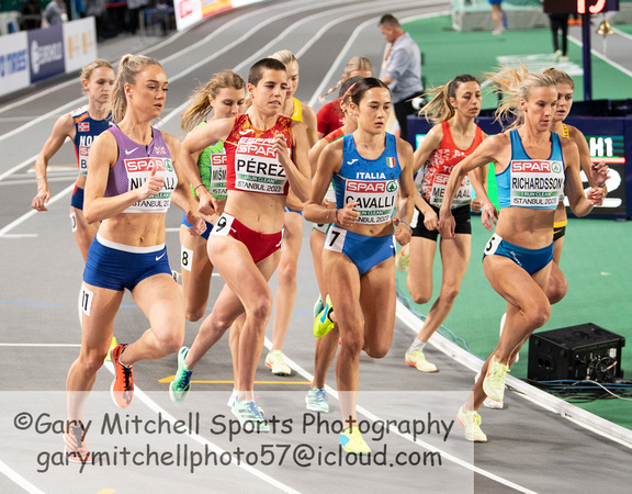 Ludovica Cavalli _ Women 3000m Heats _ 106116