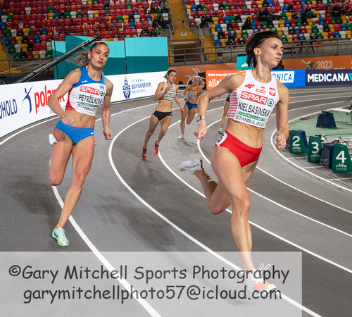 Tereza Petržilková _ Anna Kielbasńska _ Women 400m Heats _ 106396