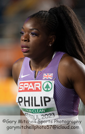 Asha Philip _ Women 60m semi final _ 106492