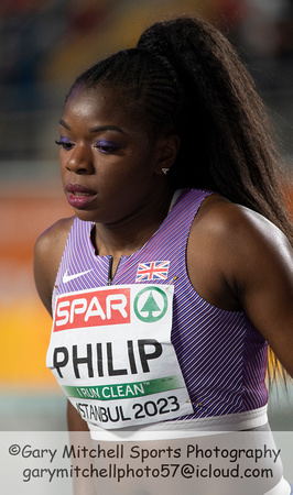 Asha Philip _ Women 60m semi final _ 106493