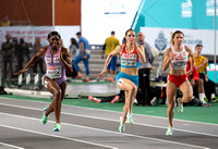 Daryll Neita _ Patrizia Van Der Weken _ Martyna Kotwila _ Women 60m semi final _ 106509