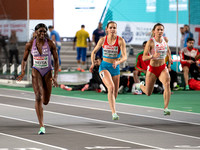 Daryll Neita _ Patrizia Van Der Weken _ Martyna Kotwila _ Women 60m semi final _ 106510