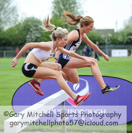 Emily Stewart _ Pippa Woolven _ Women 3000m SC _ Loughborough International 2012 _ 166896