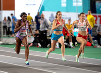 Daryll Neita _ Patrizia Van Der Weken _ Martyna Kotwila _ Women 60m semi final _ 106512