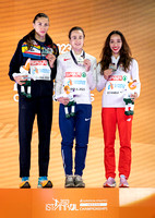 Women 1500m Medal Ceremony