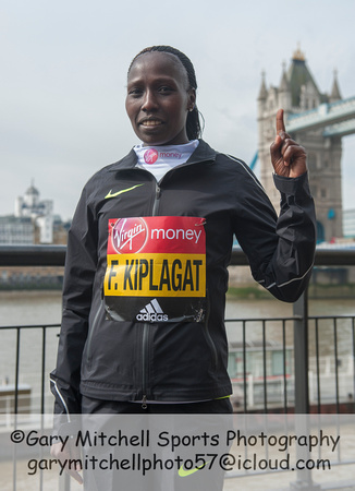 Virgin Money London Marathon Elite Women 2016  _55123