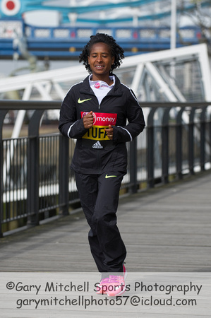 Virgin Money London Marathon Elite Women 2016  _55155