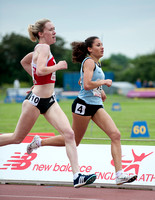 Harriet Knowles-Jones _ Sabrina Sinha _ U20 Women's 1500m _ 100308