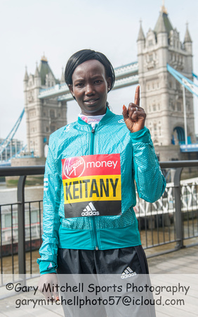 Virgin Money London Marathon Elite Women 2016  _55132