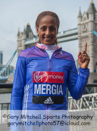 Virgin Money London Marathon Elite Women 2016  _55121