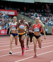 Lynsey Sharp _  Shelayna Oskan-Clarke _  Molly Ludlow _ Women's 800m Final _ 125580