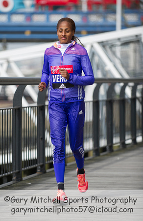 Virgin Money London Marathon Elite Women 2016  _55160