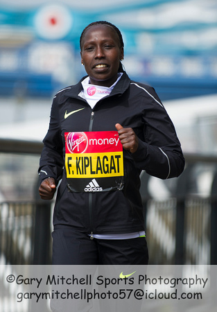 Virgin Money London Marathon Elite Women 2016  _55169