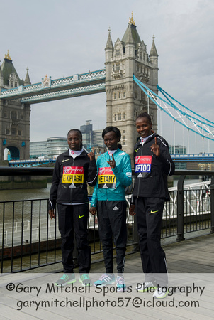 Virgin Money London Marathon Elite Women 2016  _55142
