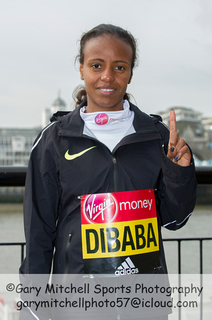 Virgin Money London Marathon Elite Women 2016  _55152