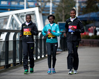 Virgin Money London Marathon Elite Women 2016  _55108