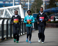 Virgin Money London Marathon Elite Women 2016  _55107