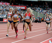 Lynsey Sharp _  Shelayna Oskan-Clarke _  Molly Ludlow _ Women's 800m Final _ 125584