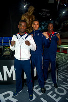 Members of the GB  boxing team attends the Ali Exhibition at The O2  photocall.